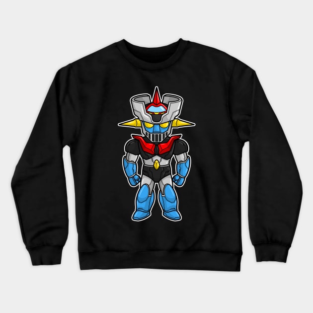 MAZINGER Z Crewneck Sweatshirt by Chibi Pops